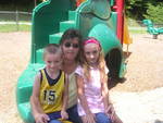 Poseing With there Aunt Summer 2005